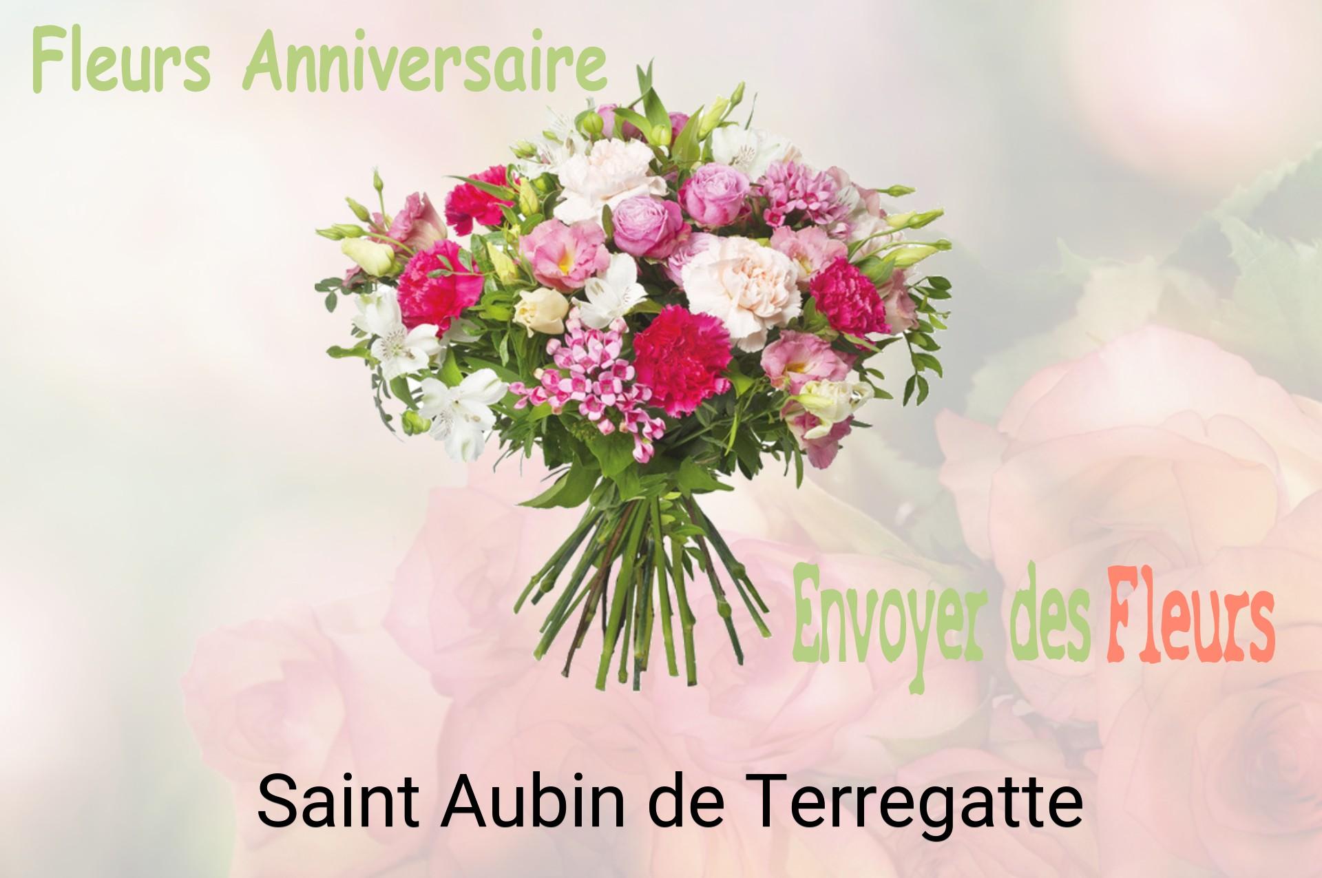 Bouquet de fleurs d’anniversaire livré à Saint-Aubin-de-Terregatte